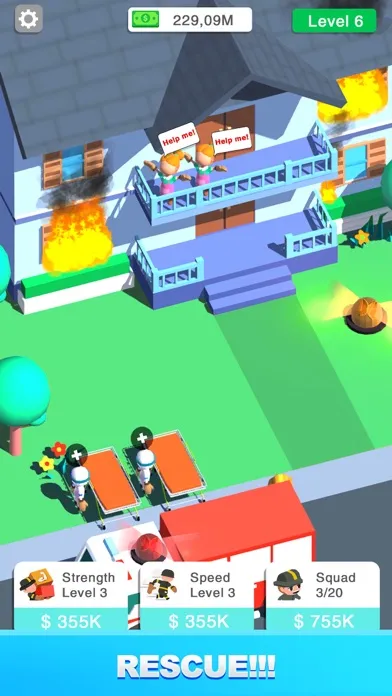 Captures d'écran de Firefighter - Rescue Mission